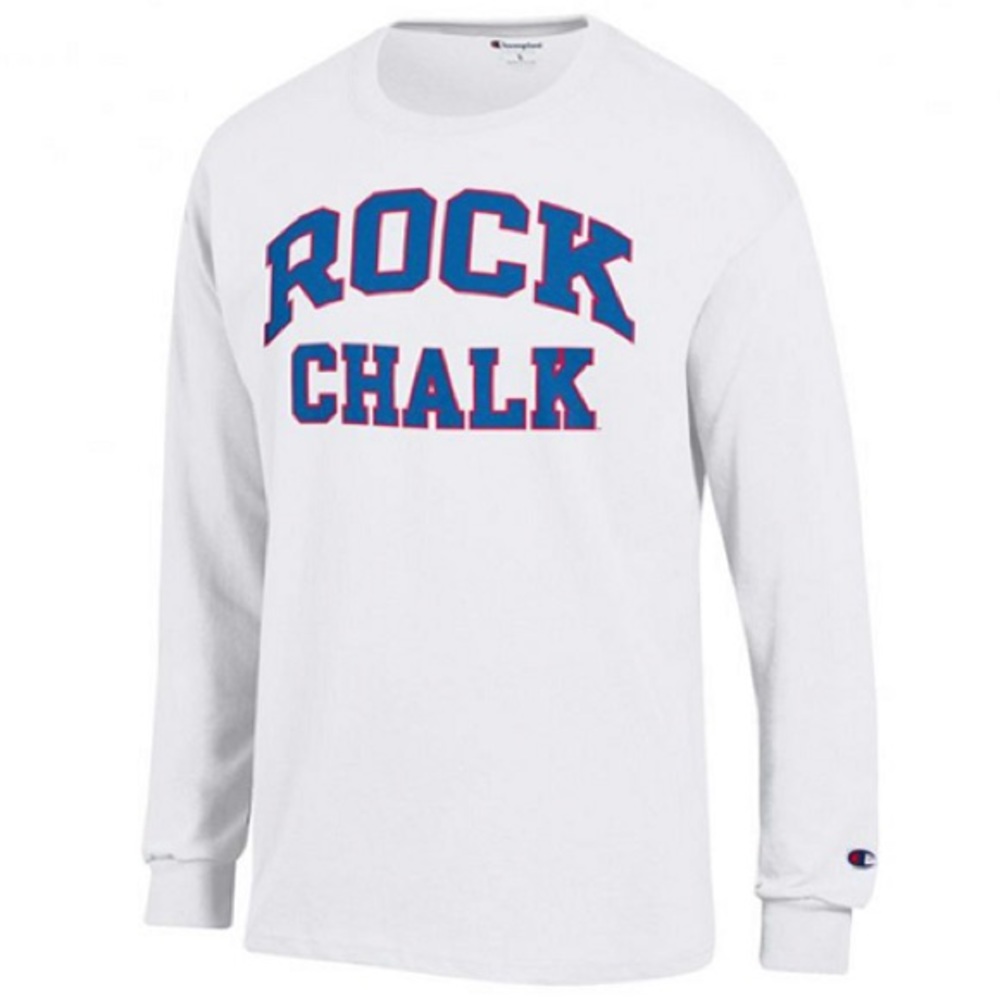 NEW White Rock Chalk Champion shirt